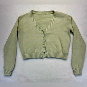 John Galt Mint green cardigan. One size, small fit